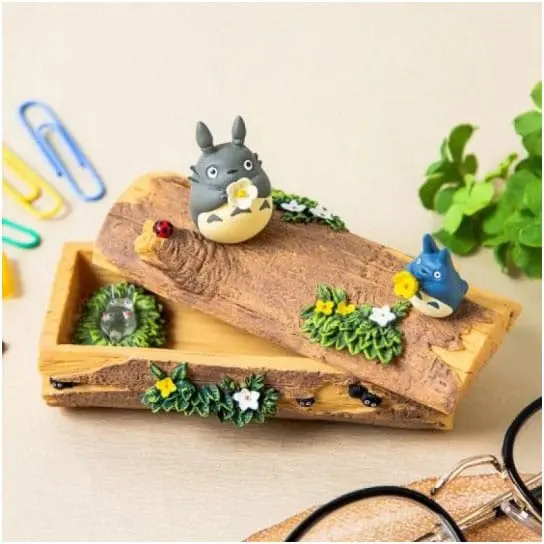 My Neighbor Totoro Diorama / Úložný box Totoro Trumpet 8 cm fotografii produktu
