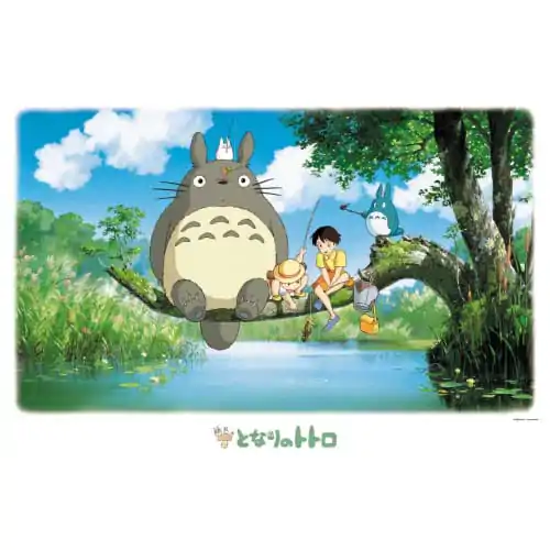 My Neighbor Totoro Puzzle: Chytí Totoro rybu (1000 dílků) fotografii produktu