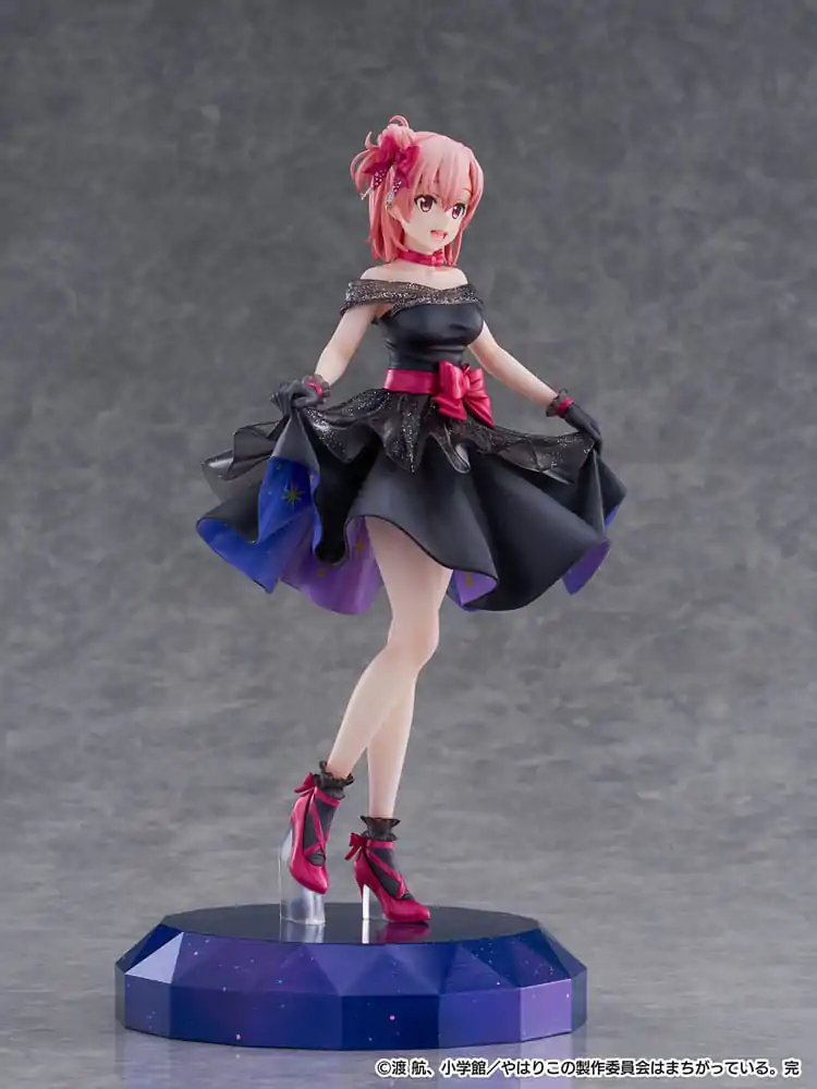 My Youth Romantic Comedy Is Wrong As I Expected. PVC Socha 1/7 Final Yui Yuigahama Starry Dress Ver. 26 cm fotografii produktu
