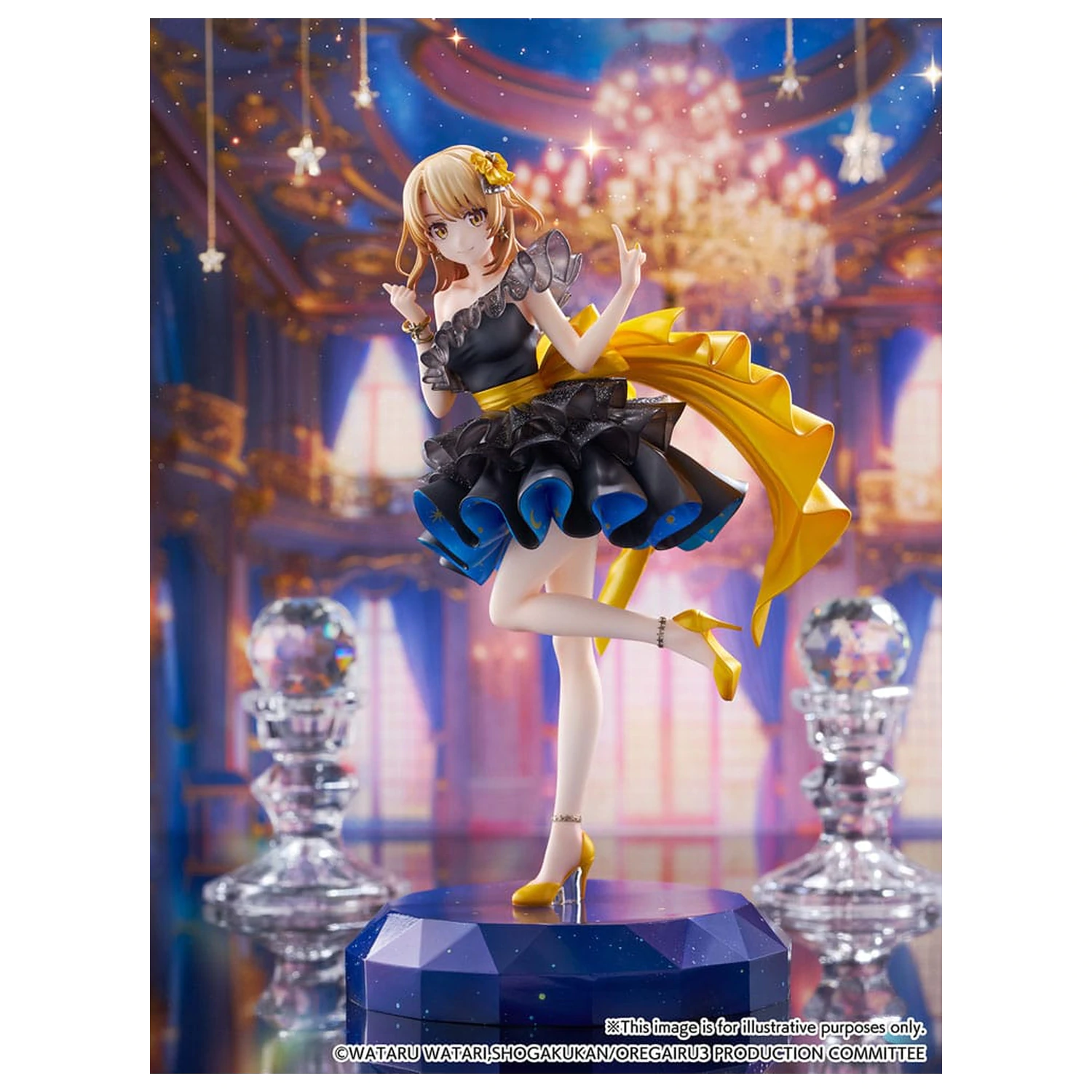 My Youth Romantic Comedy Is Wrong As I Expected. Final SHIBUYA SCRAMBLE FIGURE PVC socha 1/7 Iroha Isshiki Starry Dress Ver. 24 cm fotografii produktu