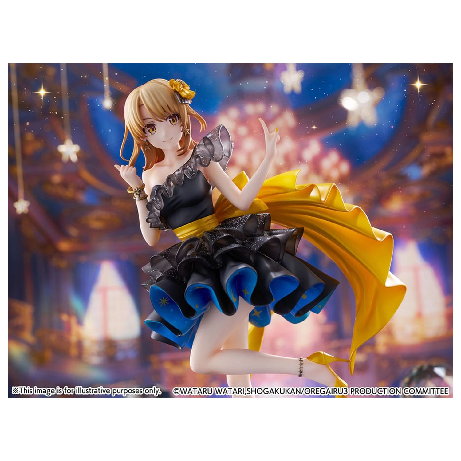 My Youth Romantic Comedy Is Wrong As I Expected. Final SHIBUYA SCRAMBLE FIGURE PVC socha 1/7 Iroha Isshiki Starry Dress Ver. 24 cm fotografii produktu