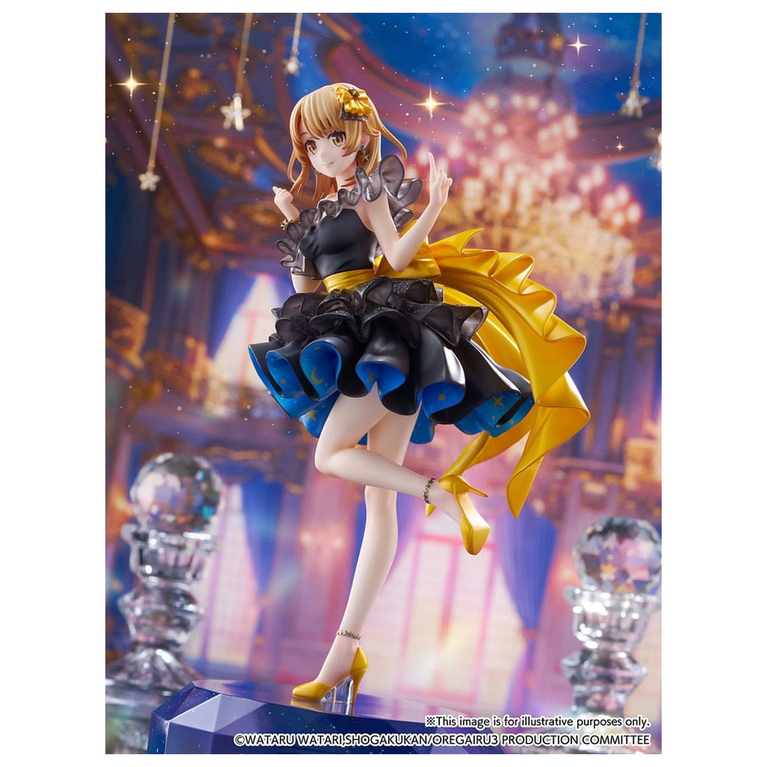 My Youth Romantic Comedy Is Wrong As I Expected. Final SHIBUYA SCRAMBLE FIGURE PVC socha 1/7 Iroha Isshiki Starry Dress Ver. 24 cm fotografii produktu