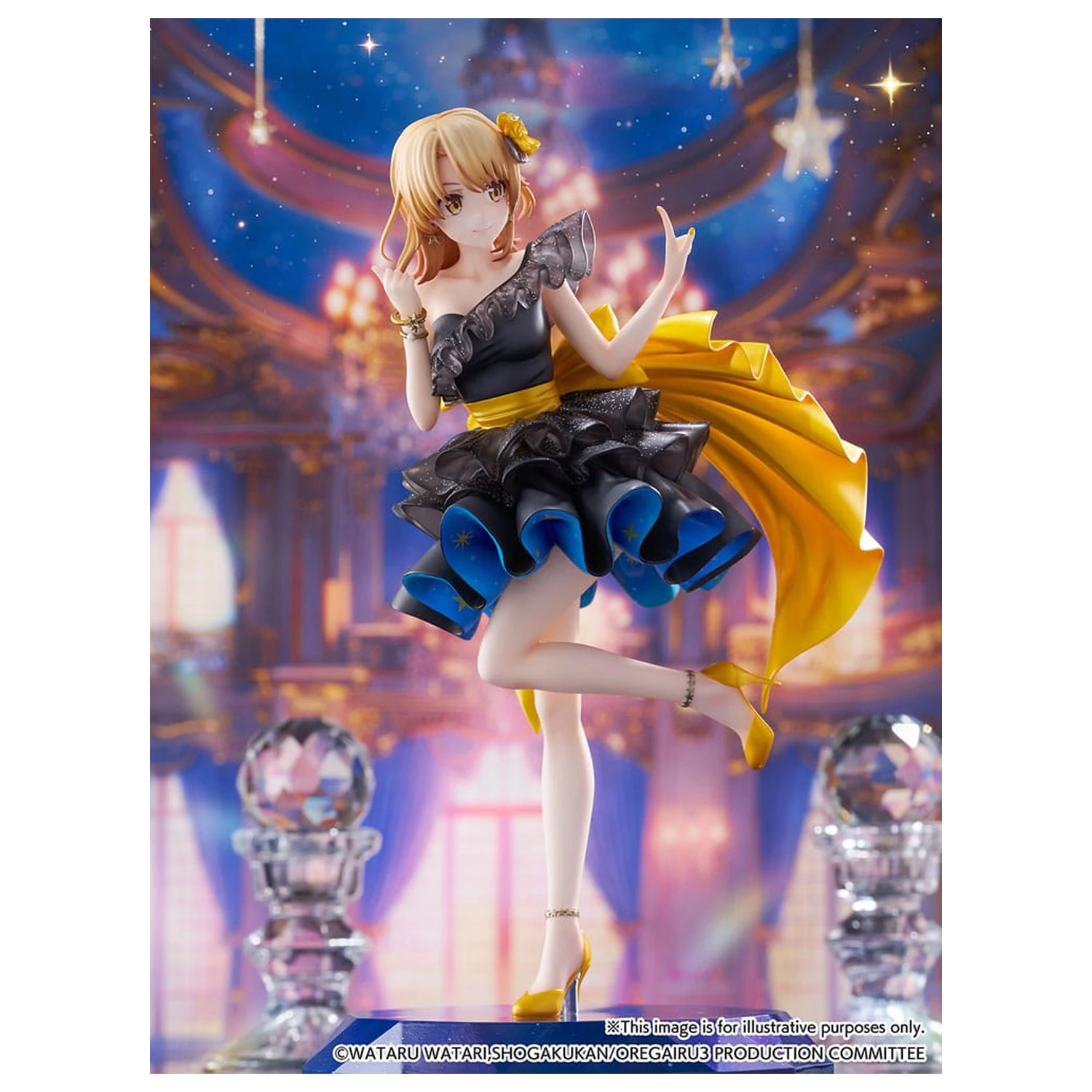 My Youth Romantic Comedy Is Wrong As I Expected. Final SHIBUYA SCRAMBLE FIGURE PVC socha 1/7 Iroha Isshiki Starry Dress Ver. 24 cm fotografii produktu