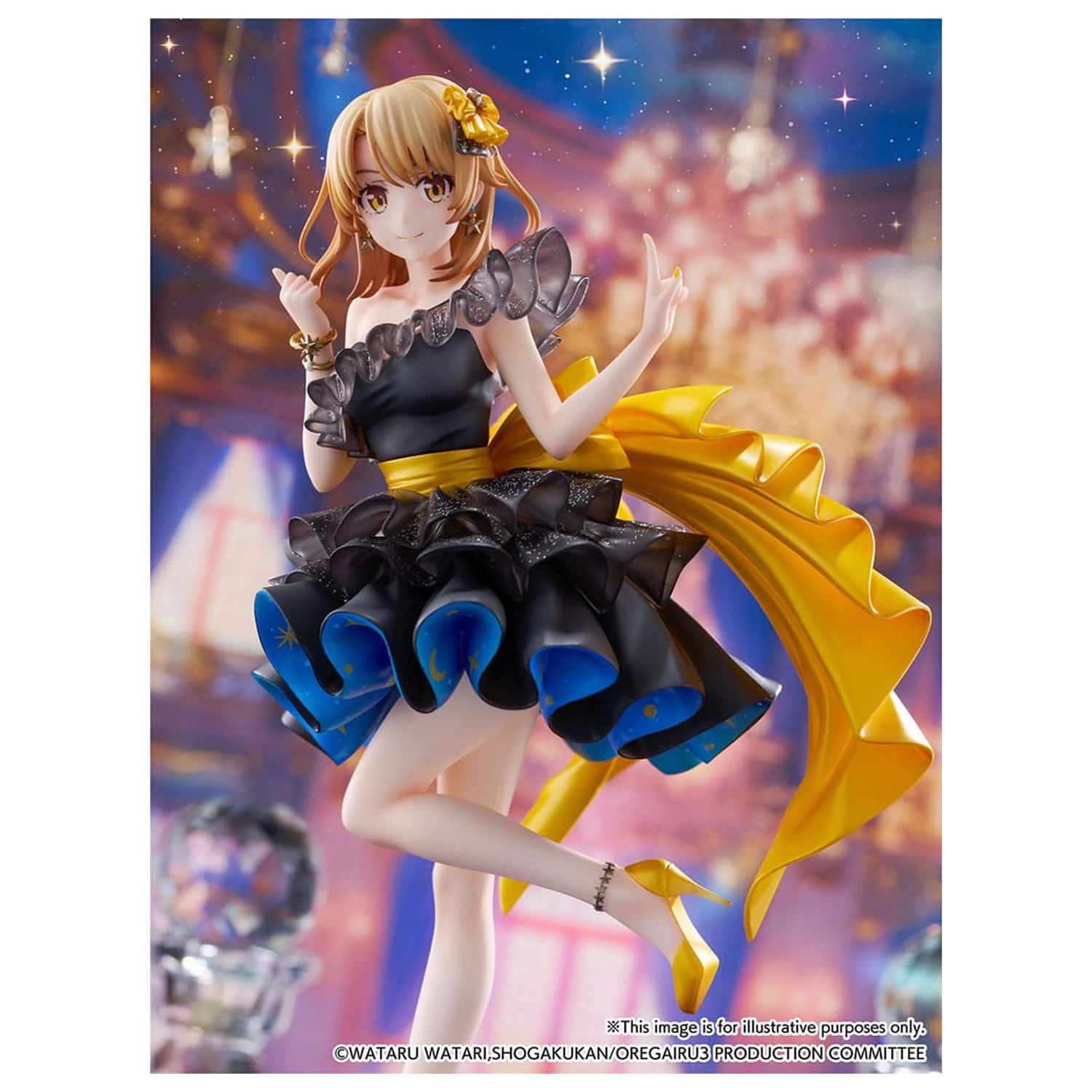 My Youth Romantic Comedy Is Wrong As I Expected. Final SHIBUYA SCRAMBLE FIGURE PVC socha 1/7 Iroha Isshiki Starry Dress Ver. 24 cm fotografii produktu