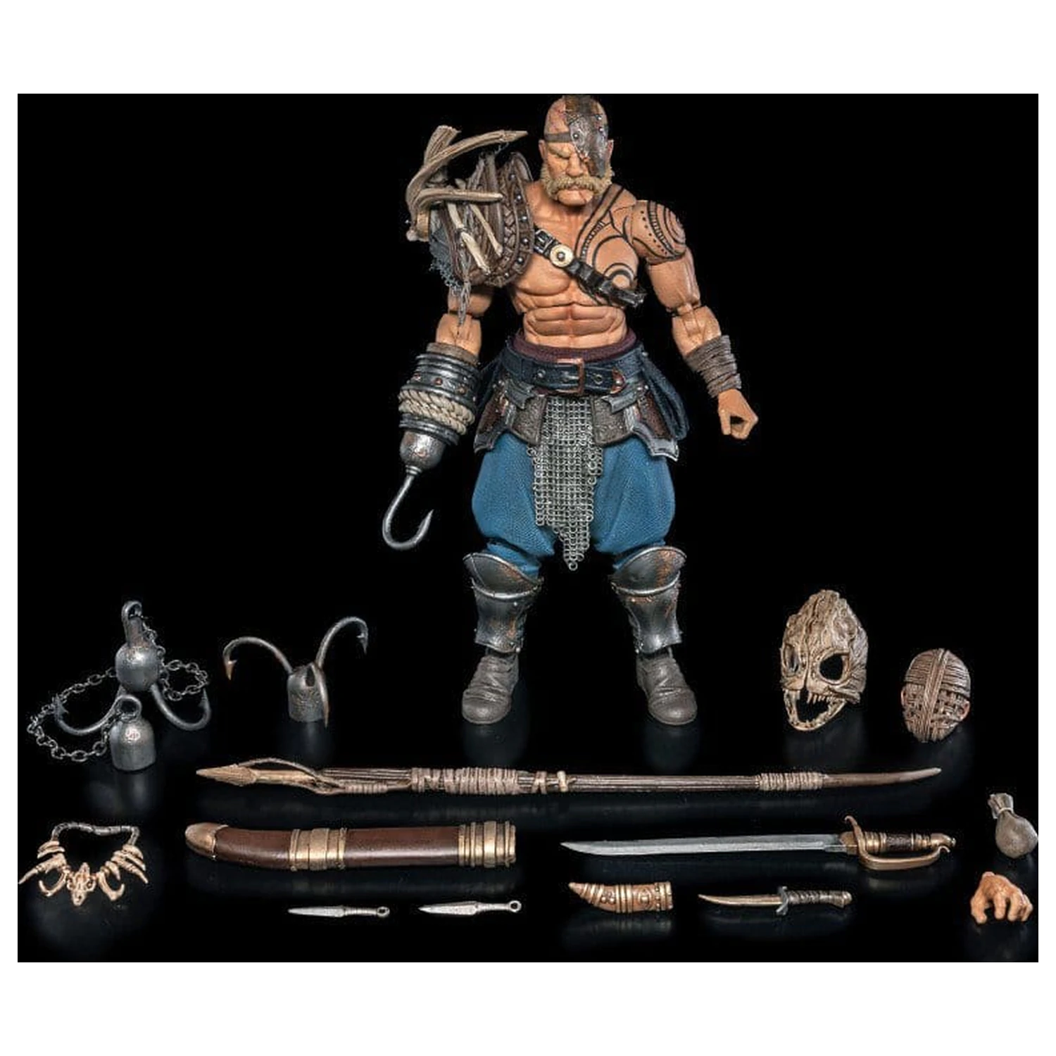 Mythic Legions: Dawns of Discovery akční figurka Captain Ironskul fotografii produktu