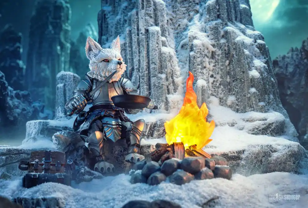 Mythic Legions Horror of Einsamall akční figurka Bylur Frostfurr Imp-Scale fotografii produktu