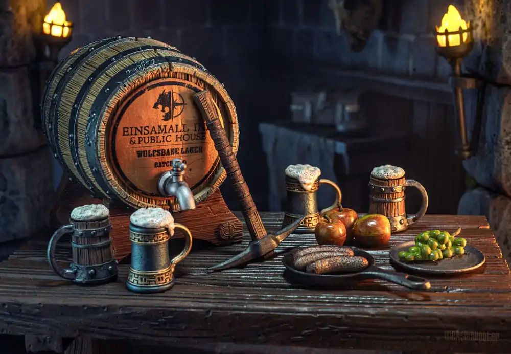 Mythic Legions Horror of Einsamall doplňkové příslušenství k akční figurce Einsamall Inn & Public House doplňková sada fotografii produktu