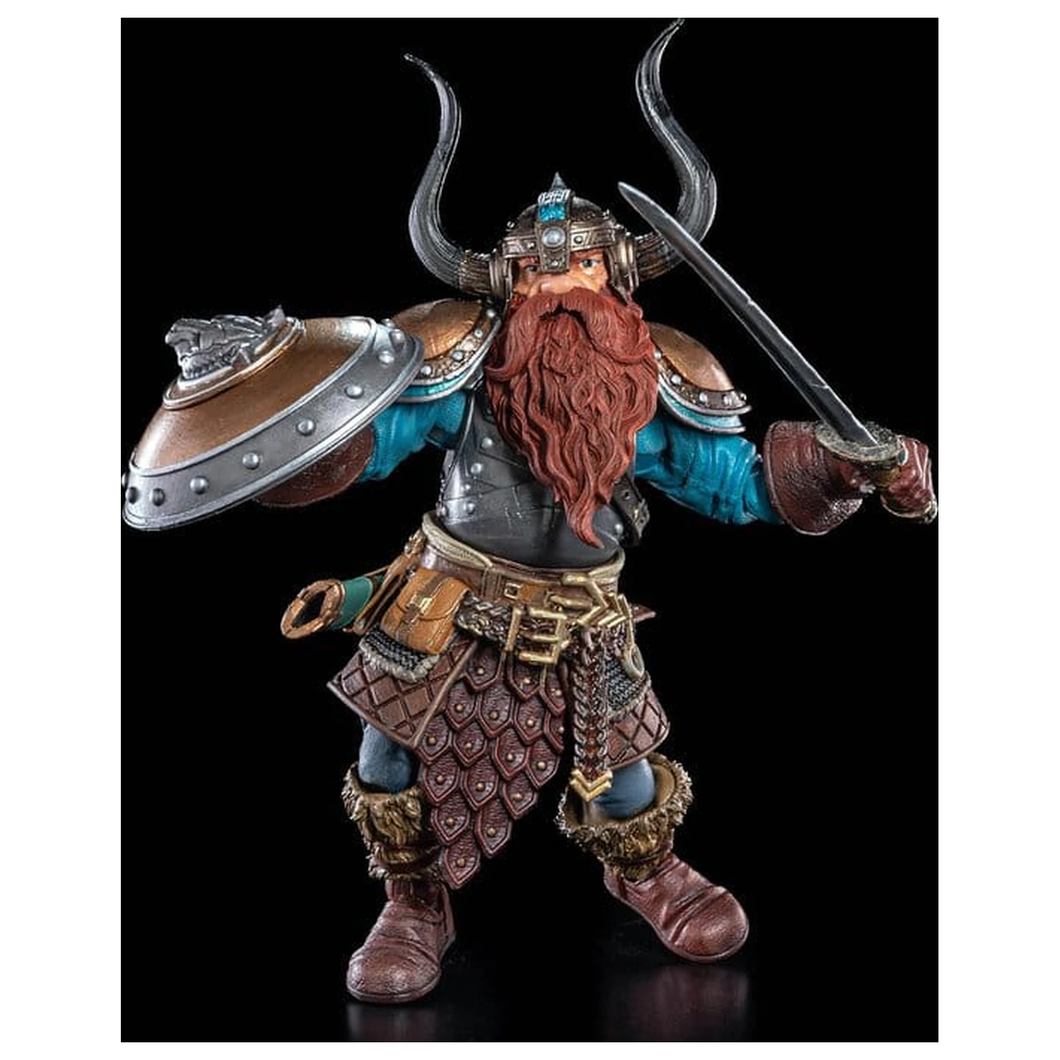 Mythic Legions: Legacies of Mythoss 3 akční figurka Thord Ironjaw fotografii produktu