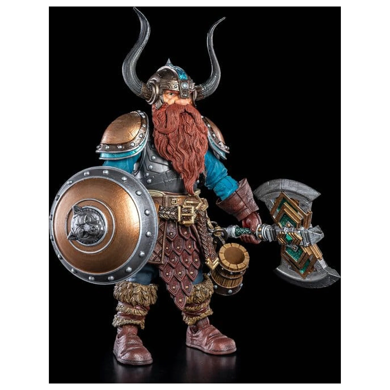 Mythic Legions: Legacies of Mythoss 3 akční figurka Thord Ironjaw fotografii produktu