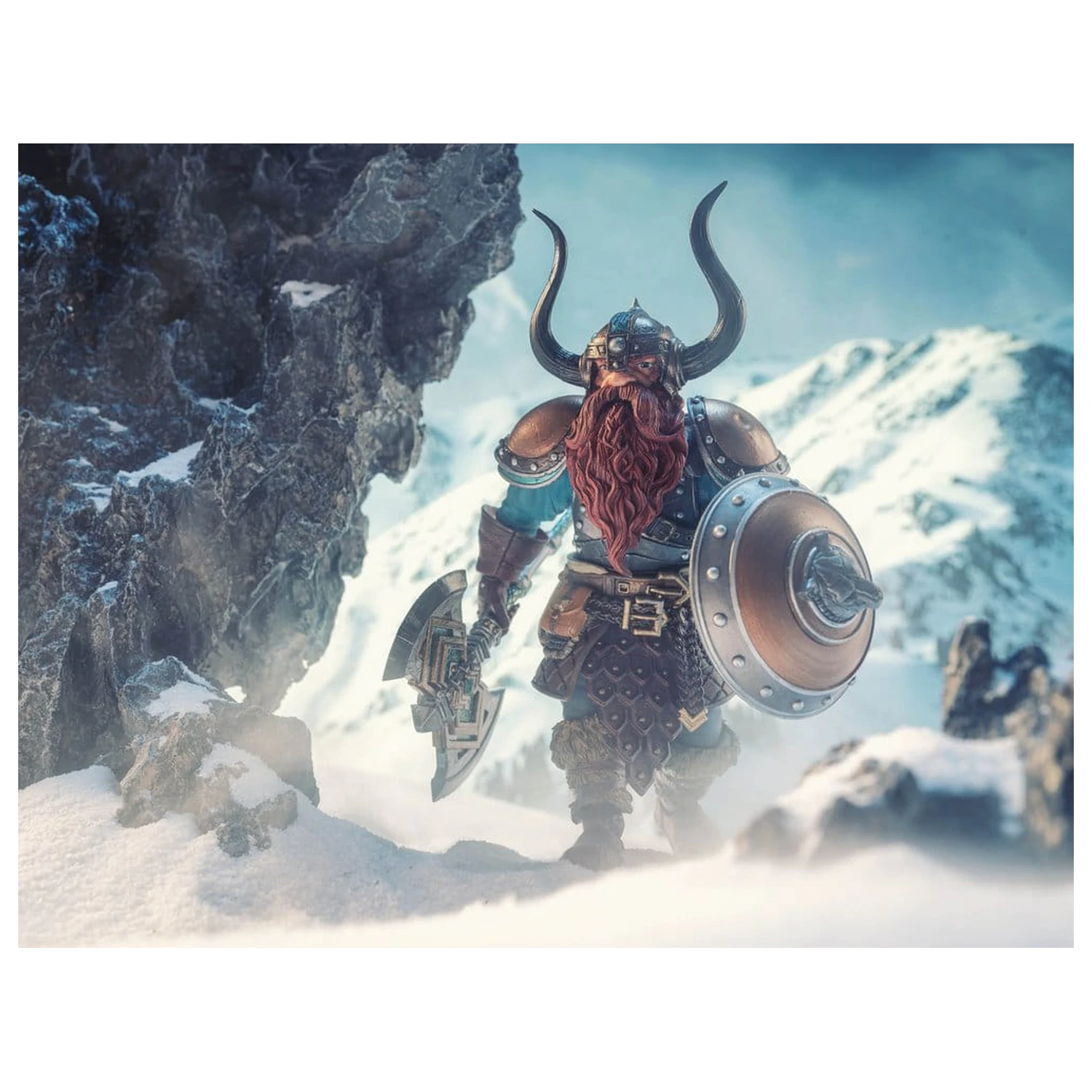 Mythic Legions: Legacies of Mythoss 3 akční figurka Thord Ironjaw fotografii produktu