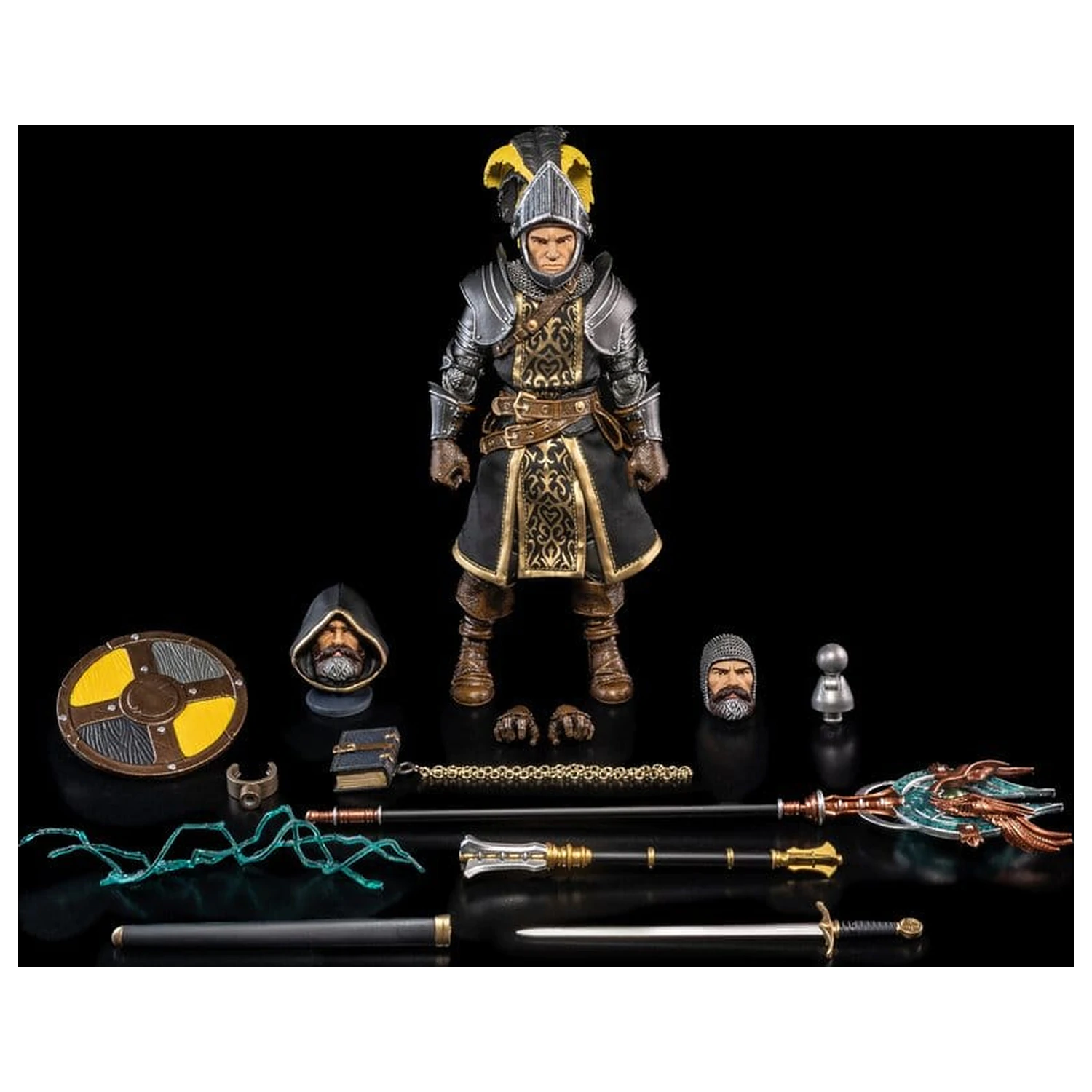 Akční figurka Mythic Legions Paladin/Cleric Heroic Deluxe 18 cm fotografii produktu