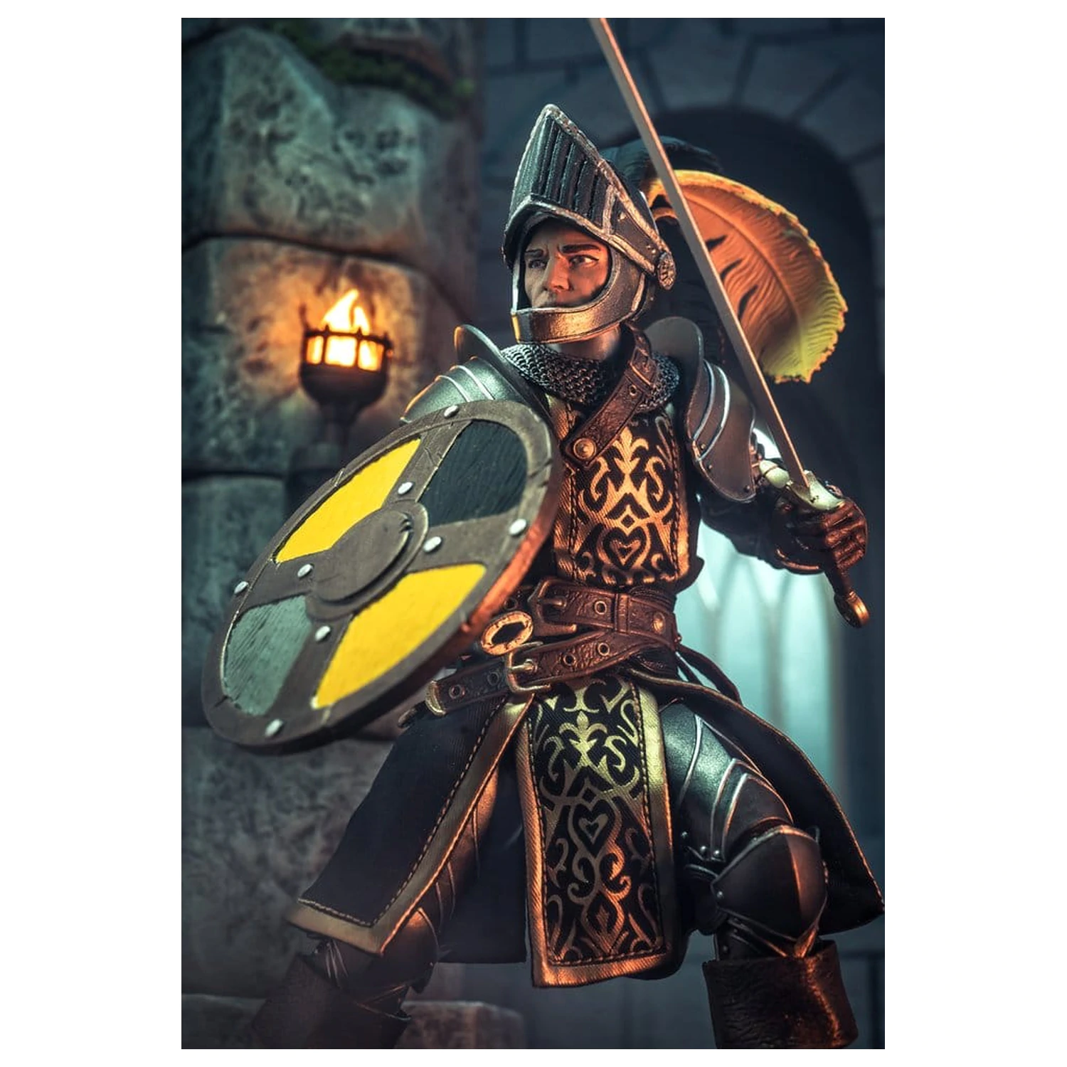 Akční figurka Mythic Legions Paladin/Cleric Heroic Deluxe 18 cm fotografii produktu