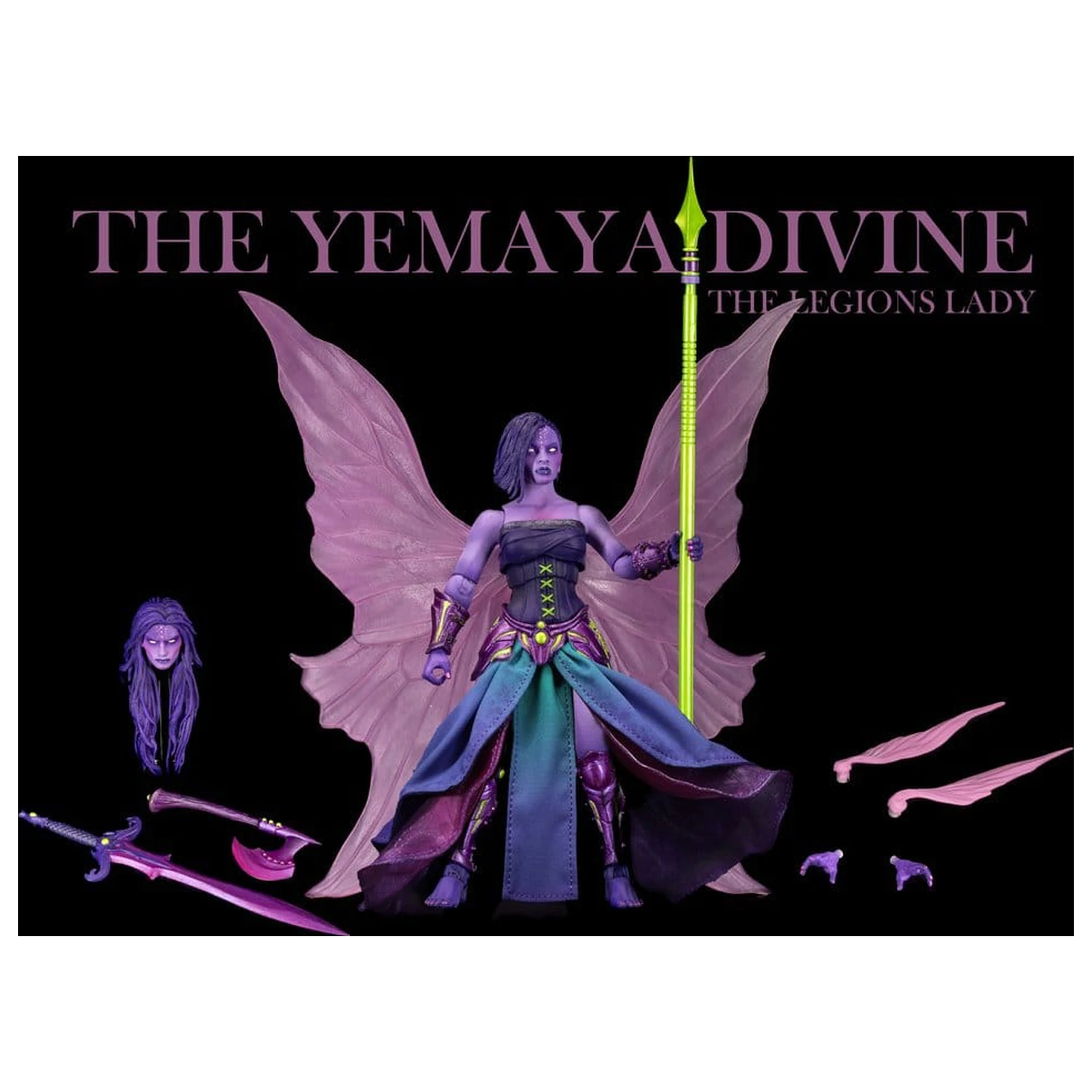 Mythic Legions: Reinforcement 3 Akční figurka The Yemaya Divine Deluxe fotografii produktu
