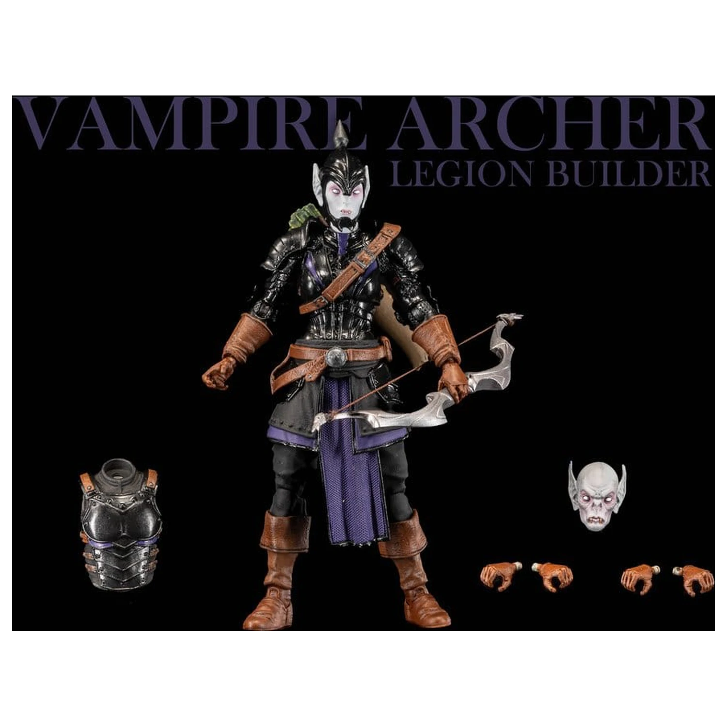 Mythic Legions: Reinforcement 3 Akční figurka Upír Lučištník Legion Builder fotografii produktu