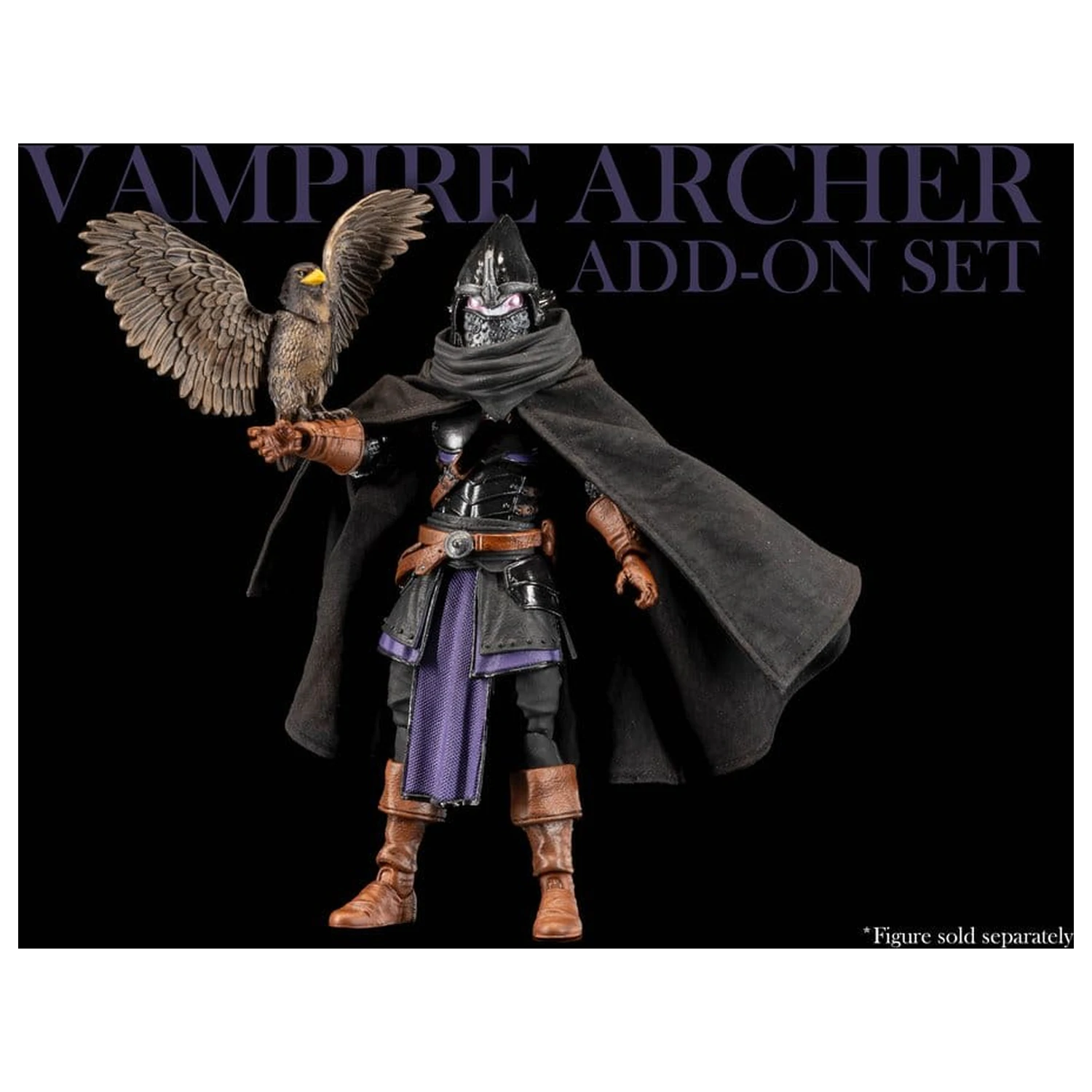 Mythic Legions: Reinforcement 3 příslušenství k akční figurce sada přídavných dílů Vampire Archer fotografii produktu