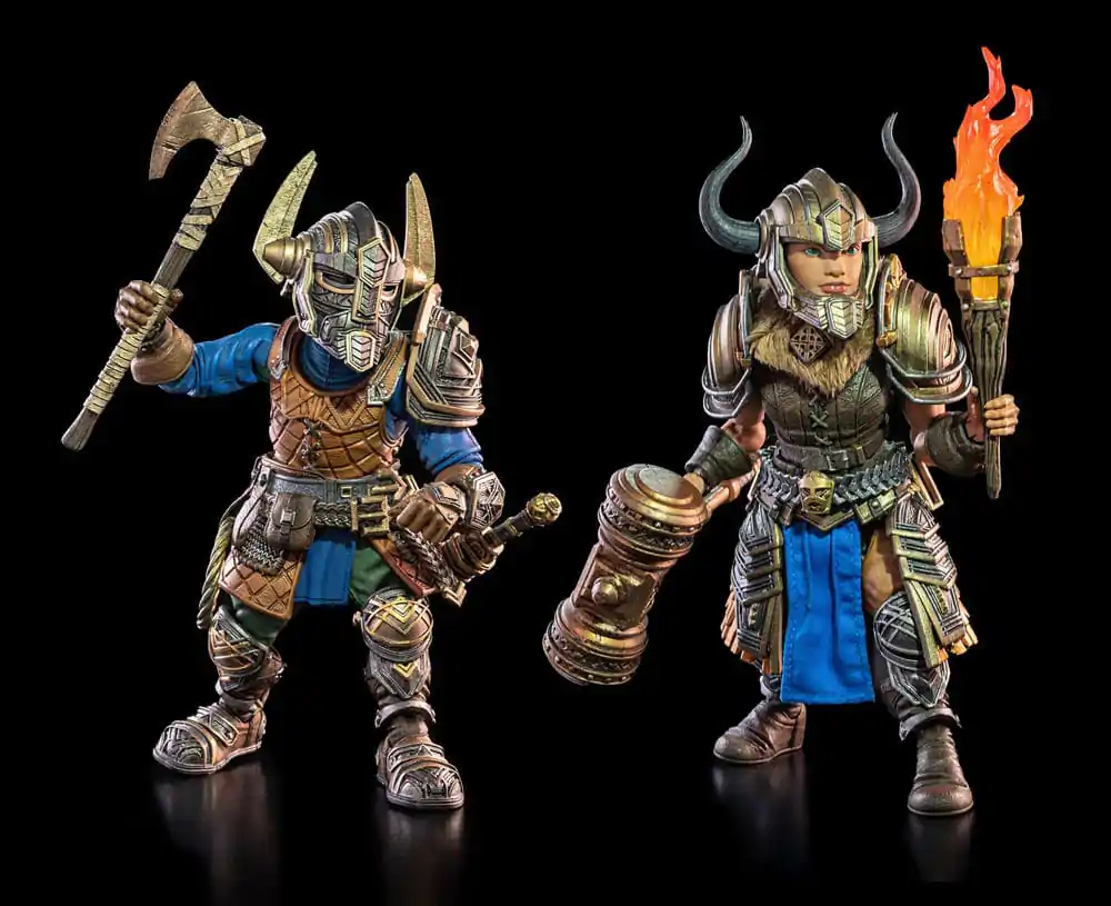 Mythic Legions: Rising Sons Akční figurky 2-Pack Exiles From Under the Mountain 15 cm fotografii produktu