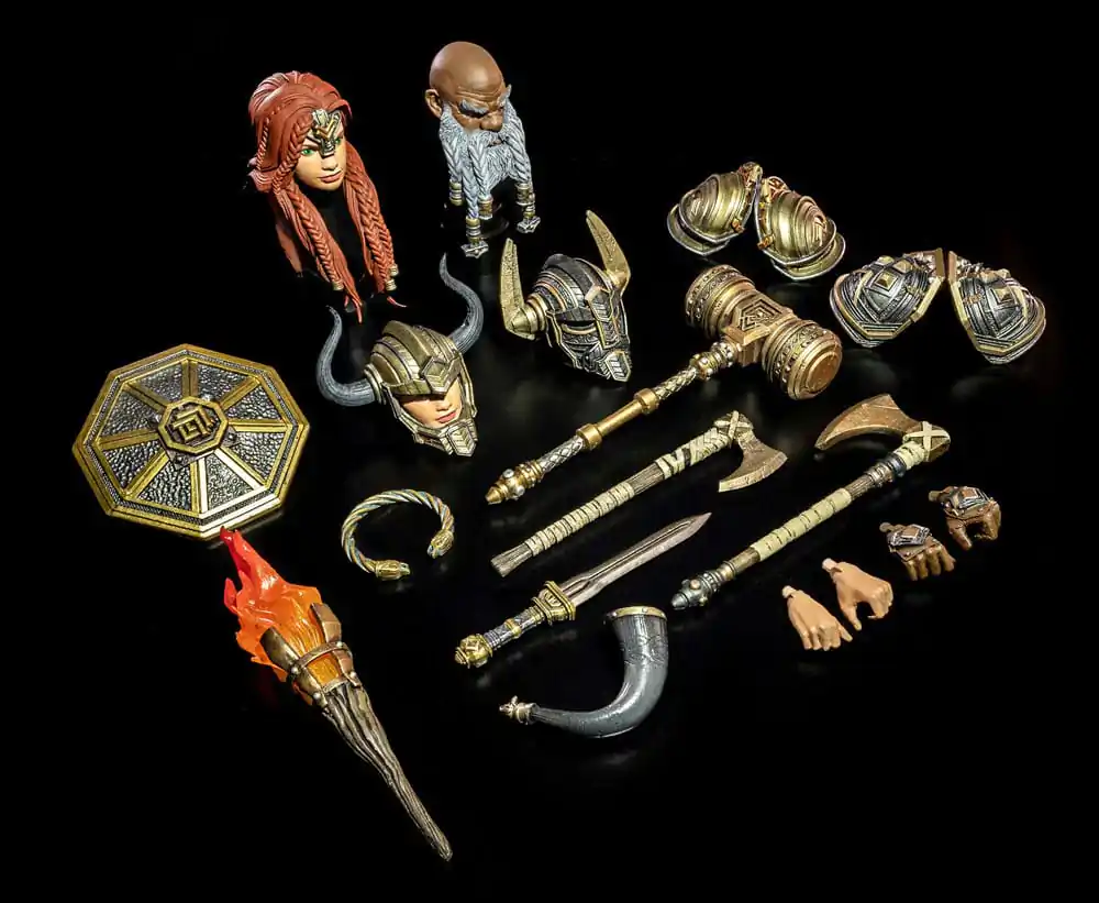 Mythic Legions: Rising Sons Akční figurky 2-Pack Exiles From Under the Mountain 15 cm fotografii produktu