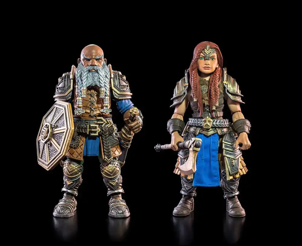 Mythic Legions: Rising Sons Akční figurky 2-Pack Exiles From Under the Mountain 15 cm fotografii produktu