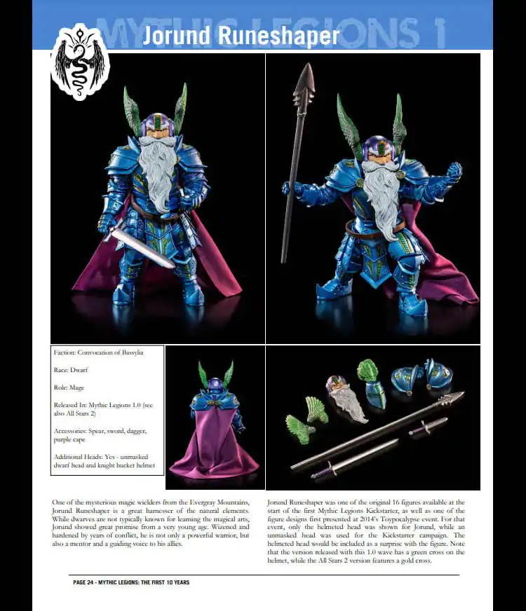 Mythic Legions: The First 10 Year Book Pevná vazba fotografii produktu