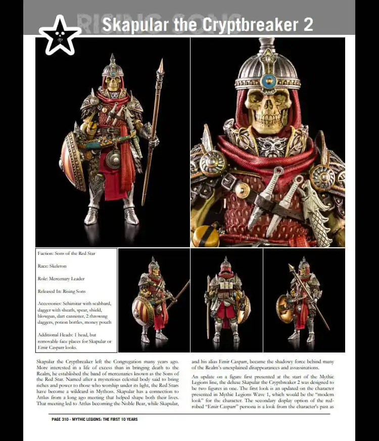 Mythic Legions: The First 10 Year Book Pevná vazba fotografii produktu