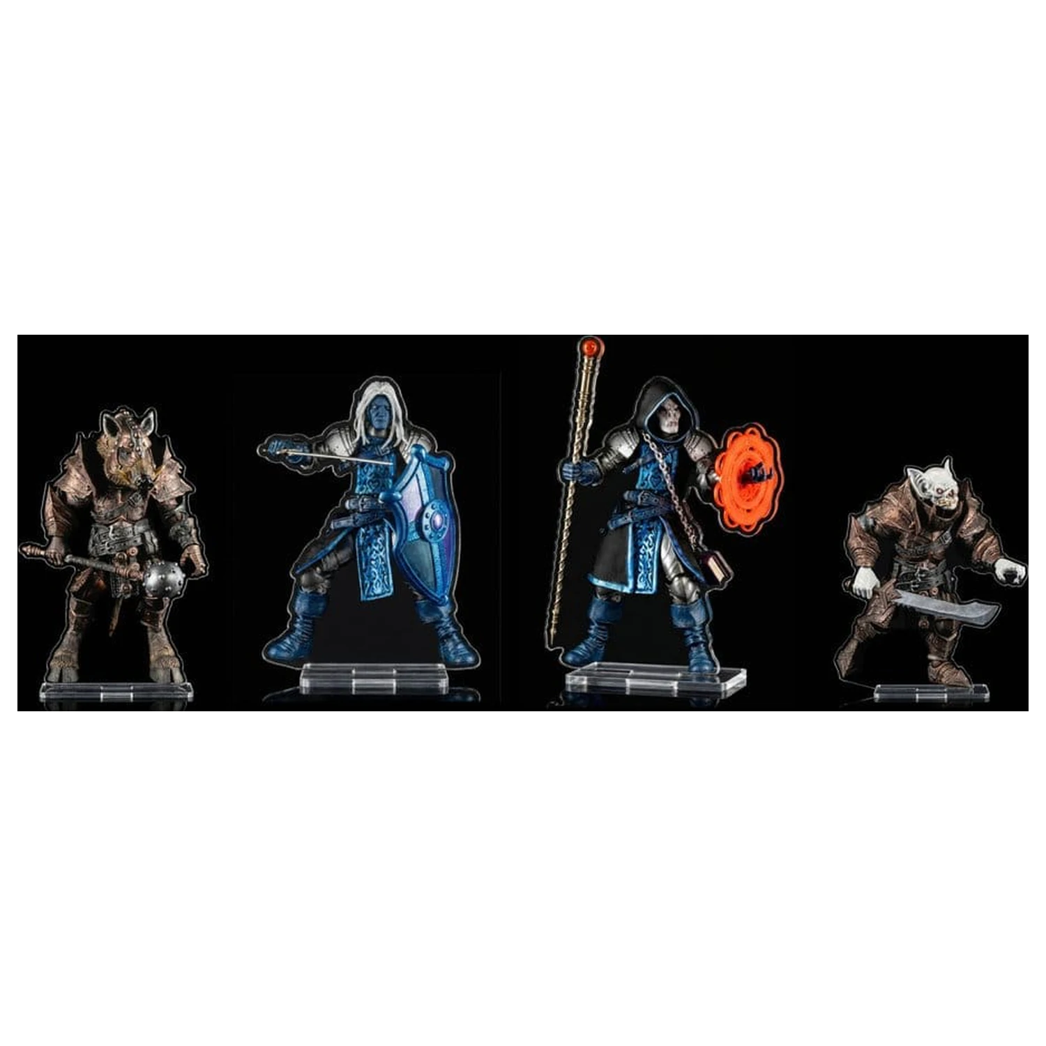 Mythic Legions Akrylové figurky Sada 4 kusů Villainous Set B 3 cm fotografii produktu