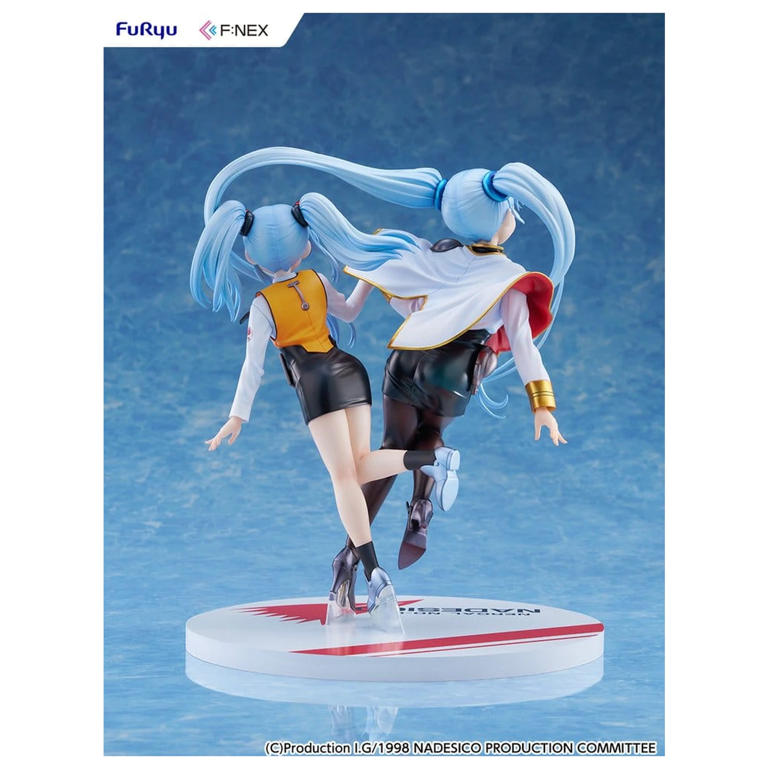 Nadesico the movie The prince of darkness PVC Figurka 1/7 Ruri Hoshino double ruriruri Ver. 22 cm fotografii produktu