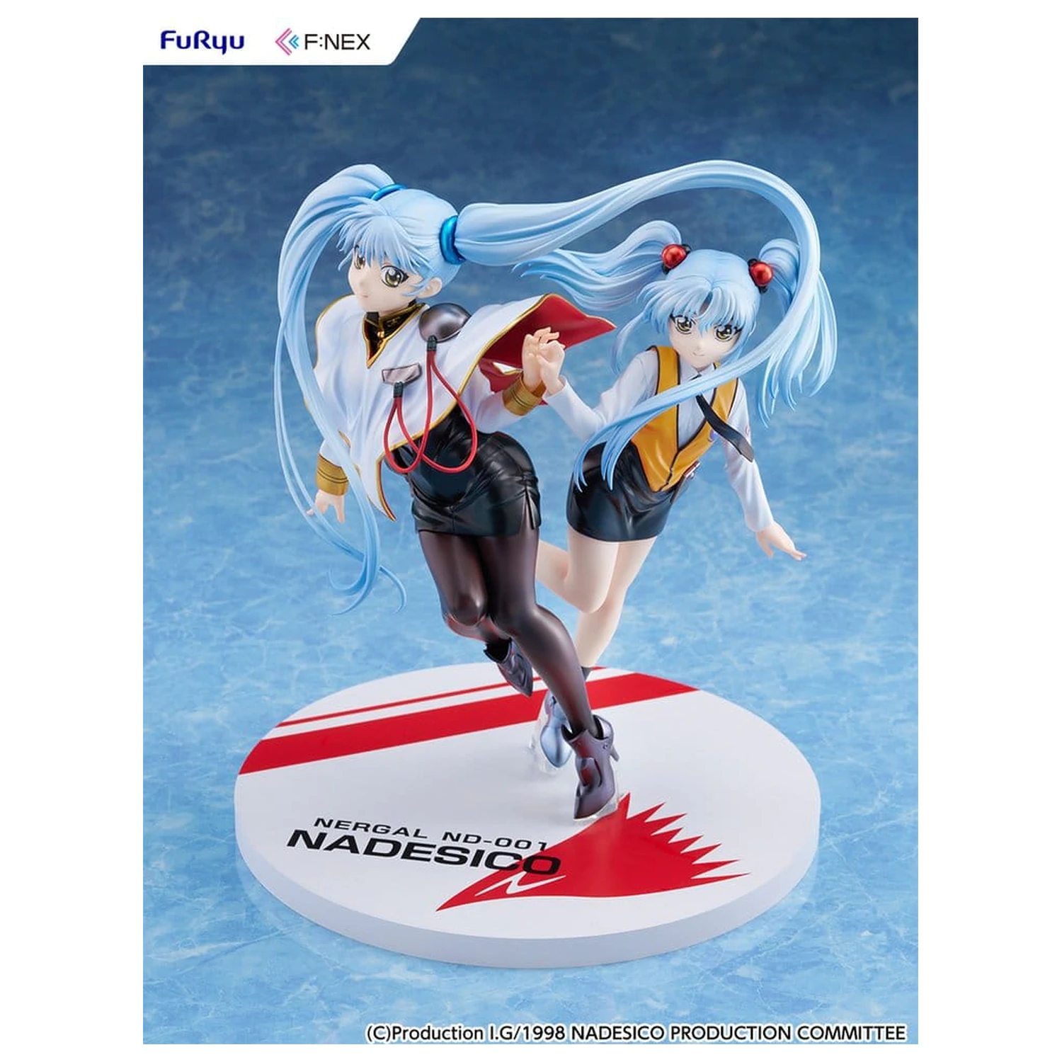 Nadesico the movie The prince of darkness PVC Figurka 1/7 Ruri Hoshino double ruriruri Ver. 22 cm fotografii produktu