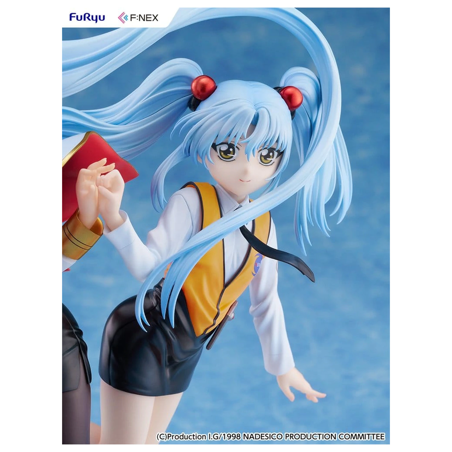Nadesico the movie The prince of darkness PVC Figurka 1/7 Ruri Hoshino double ruriruri Ver. 22 cm fotografii produktu
