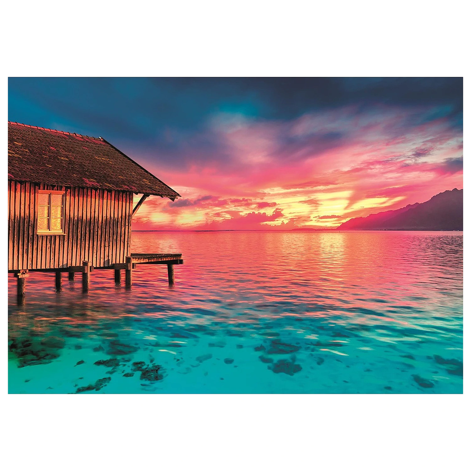 Sunset Paradise 500dílné skládačka Peace Clementoni fotografii produktu