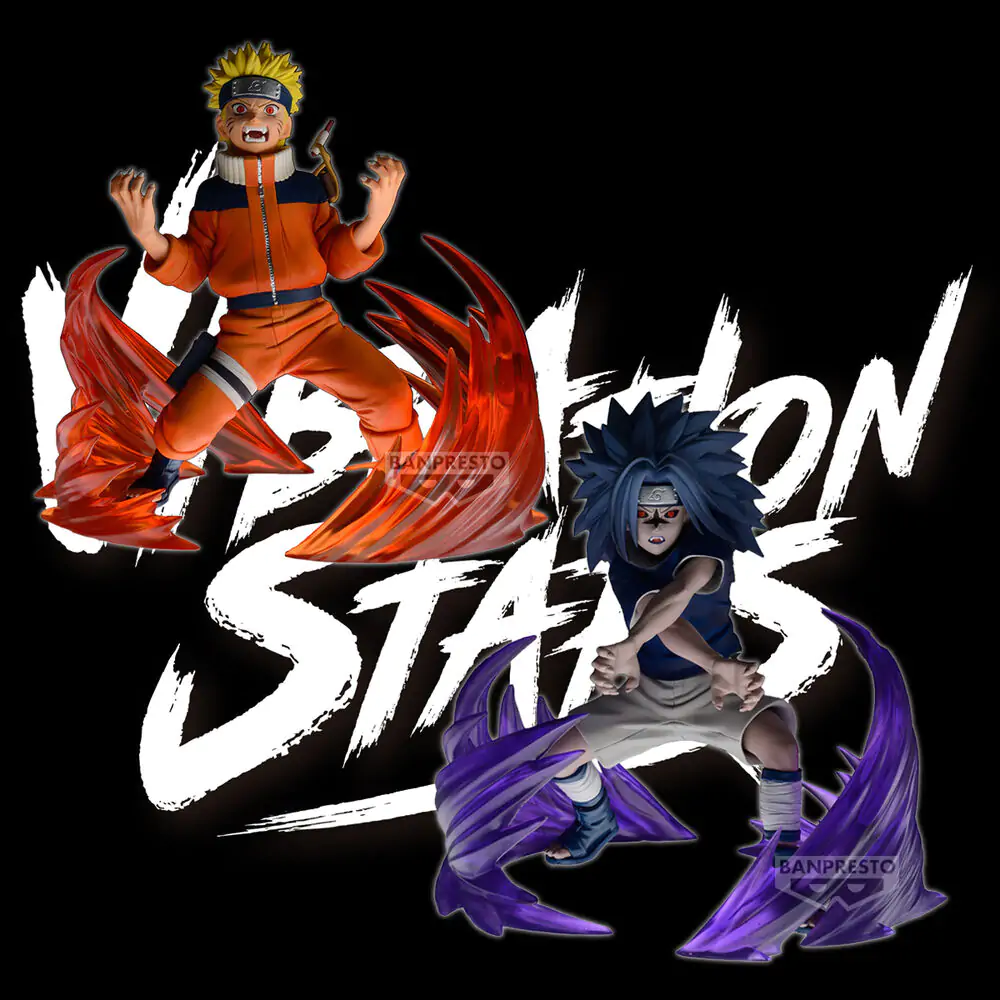 Naruto 72 Series Vibration Stars Sasuke Uchiha figurka 15 cm fotografii produktu