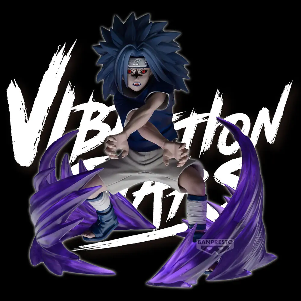 Naruto 72 Series Vibration Stars Sasuke Uchiha figurka 15 cm fotografii produktu
