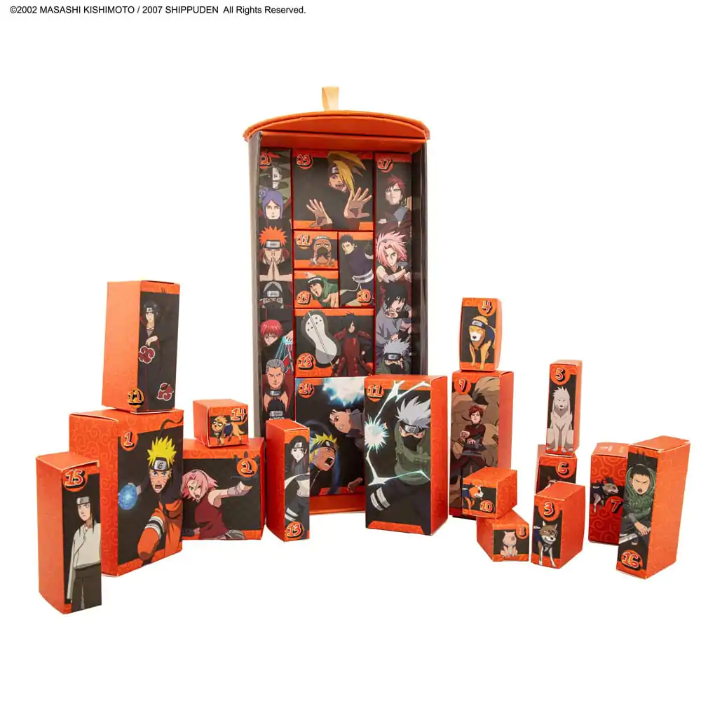 Naruto Adventní Kalendář Deluxe 2025 fotografii produktu