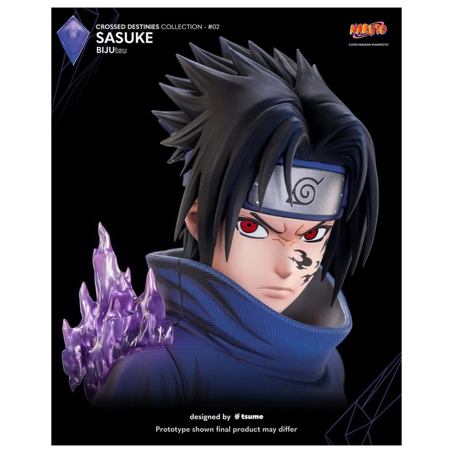 Naruto Bijutsu Figurka Sasuke fotografii produktu