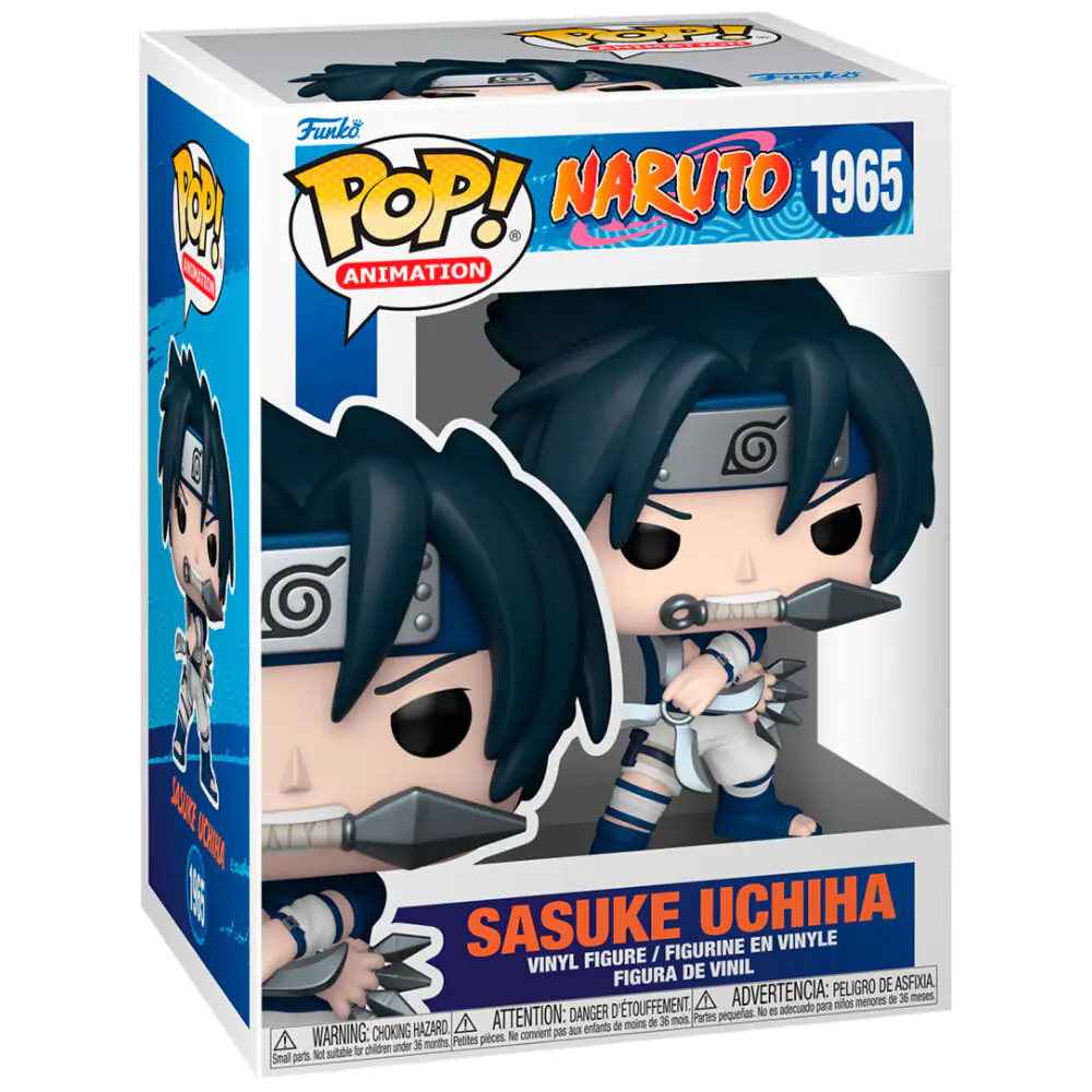 Naruto Classic Pop! Animation vinylová figurka Sasuke 9 cm fotografii produktu