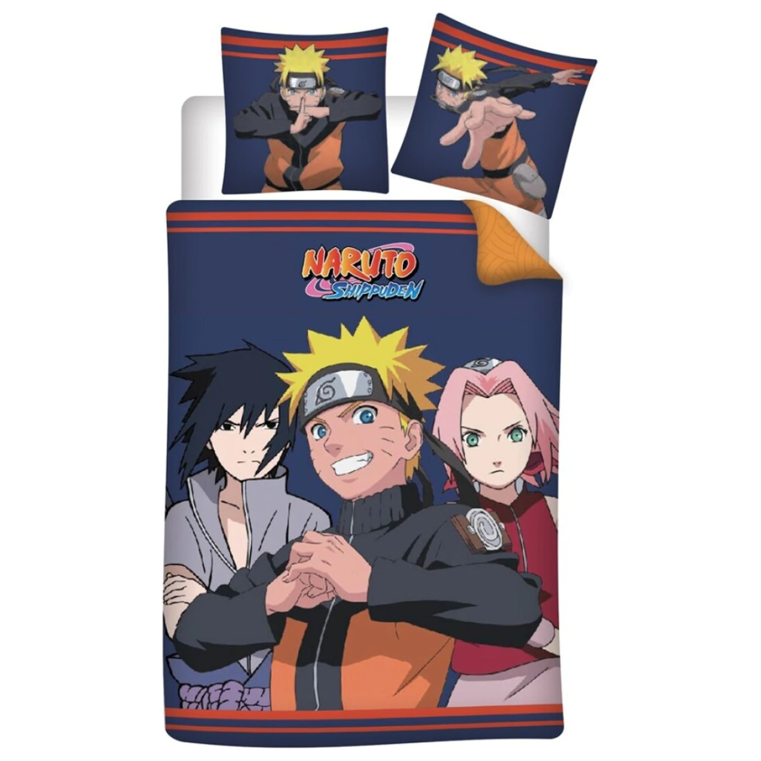 Naruto Confident Trio Povlak na přikrývku fotografii produktu