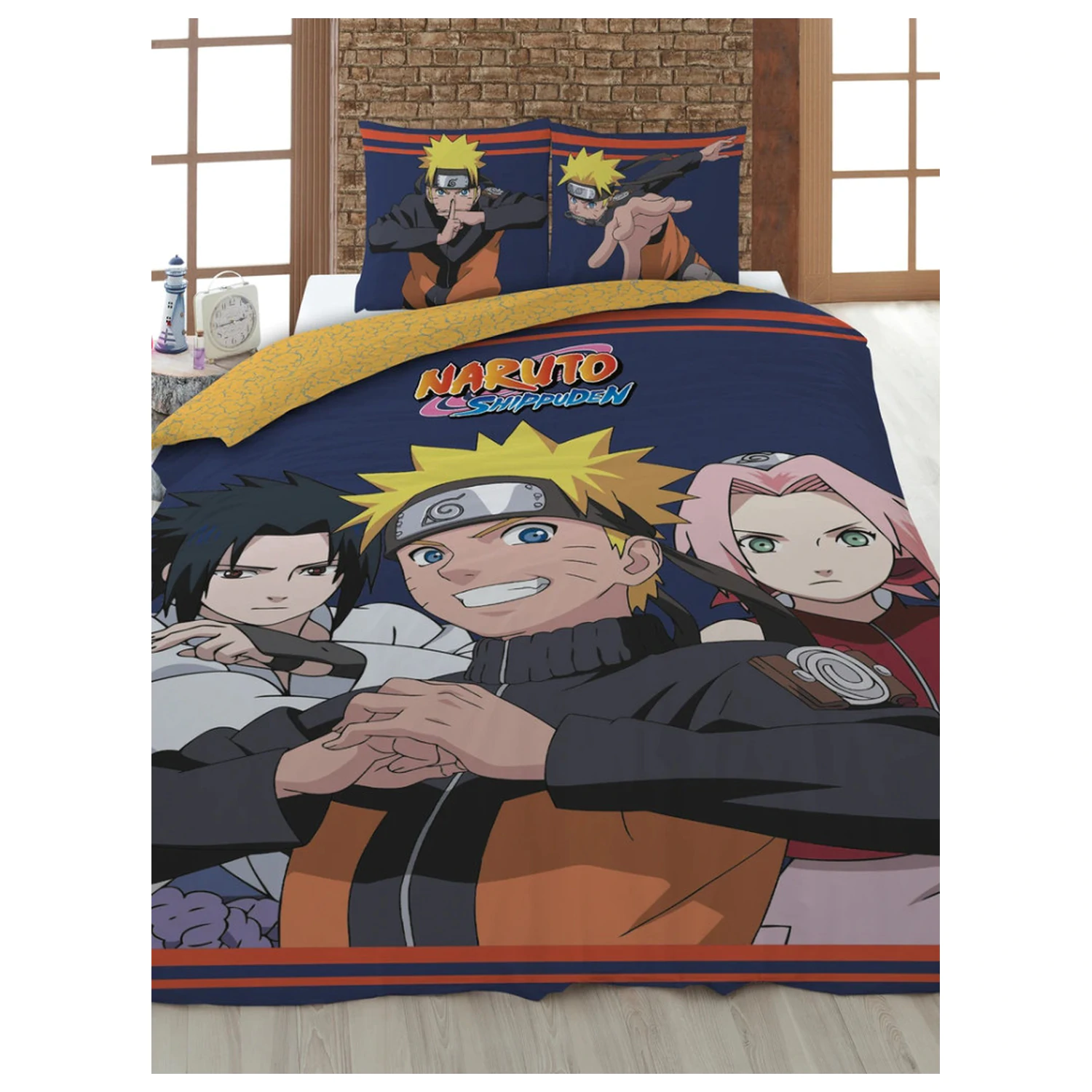 Naruto Confident Trio Povlak na přikrývku fotografii produktu