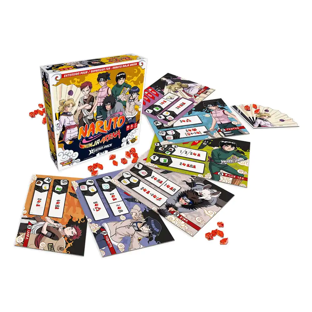 Naruto Dice Game Expansion Ninja Arena: Genin Pack - Rozšíření kostkové hry fotografii produktu