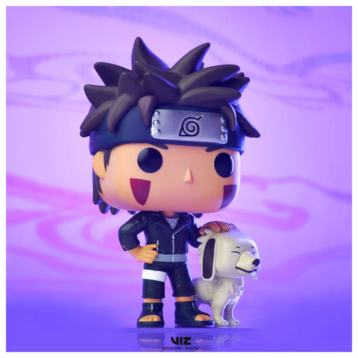 Naruto POP! Animation vinylová figurka Kiba s Akamaru 9 cm fotografii produktu