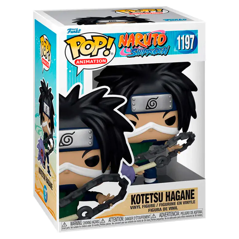 Naruto POP! Animation Vinylová figurka Kotetsu Hagane se zbraní 9 cm fotografii produktu