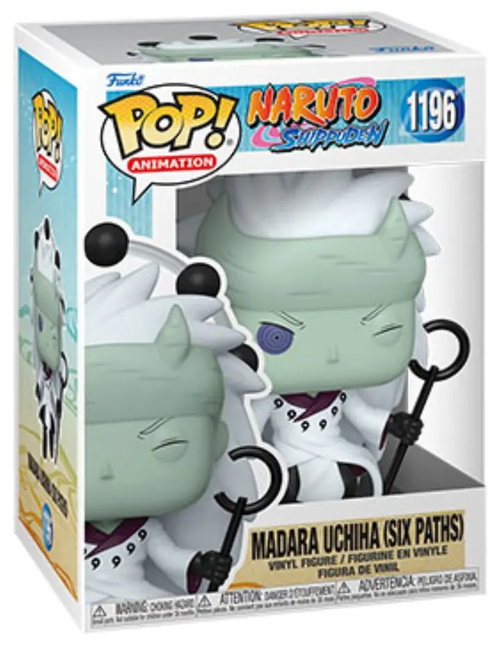 Naruto Pop! Animation vinylová figurka Moudrý Madara Uchiha 9 cm fotografii produktu