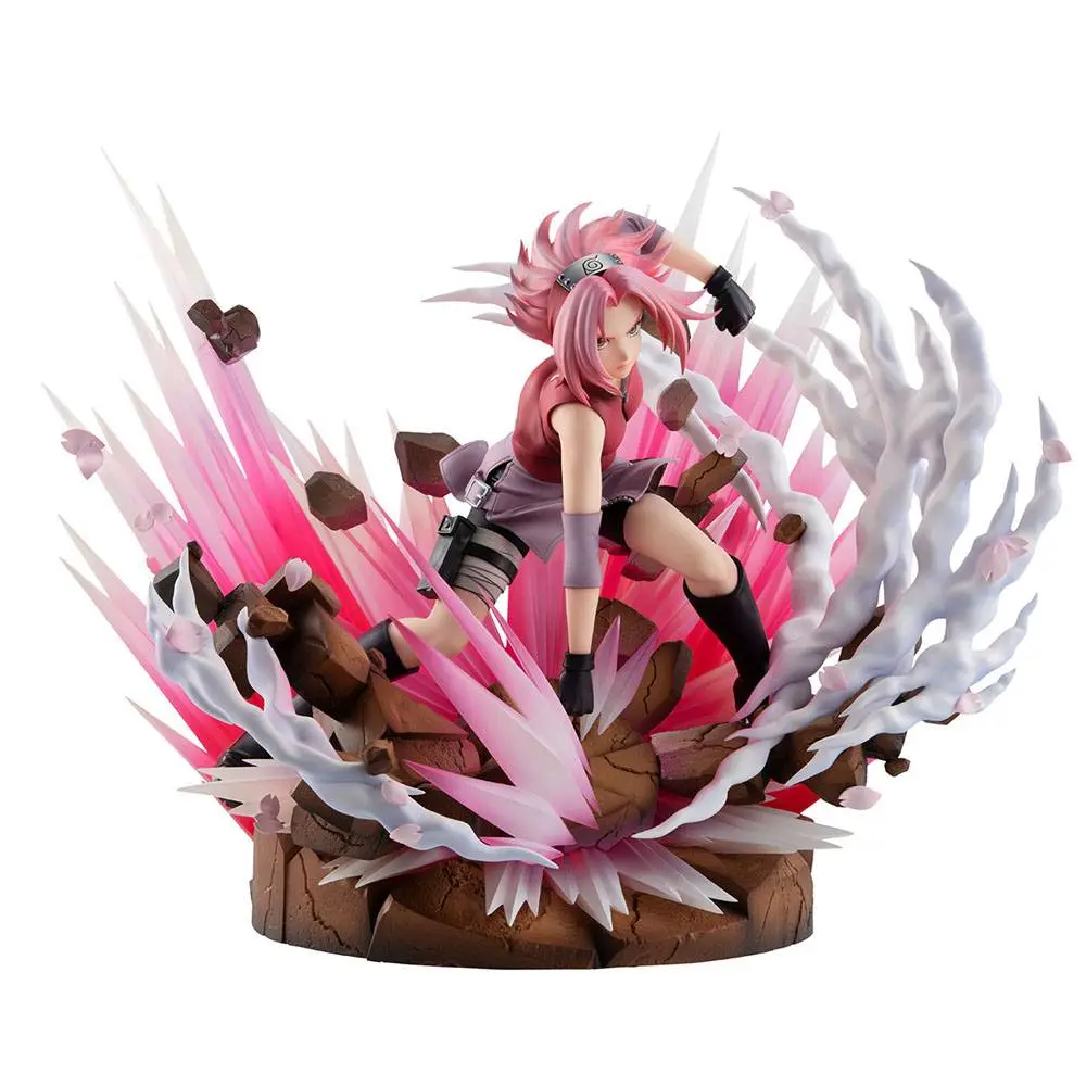 Naruto Gals PVC socha DX Haruno Sakura Verze 3 27 cm fotografii produktu