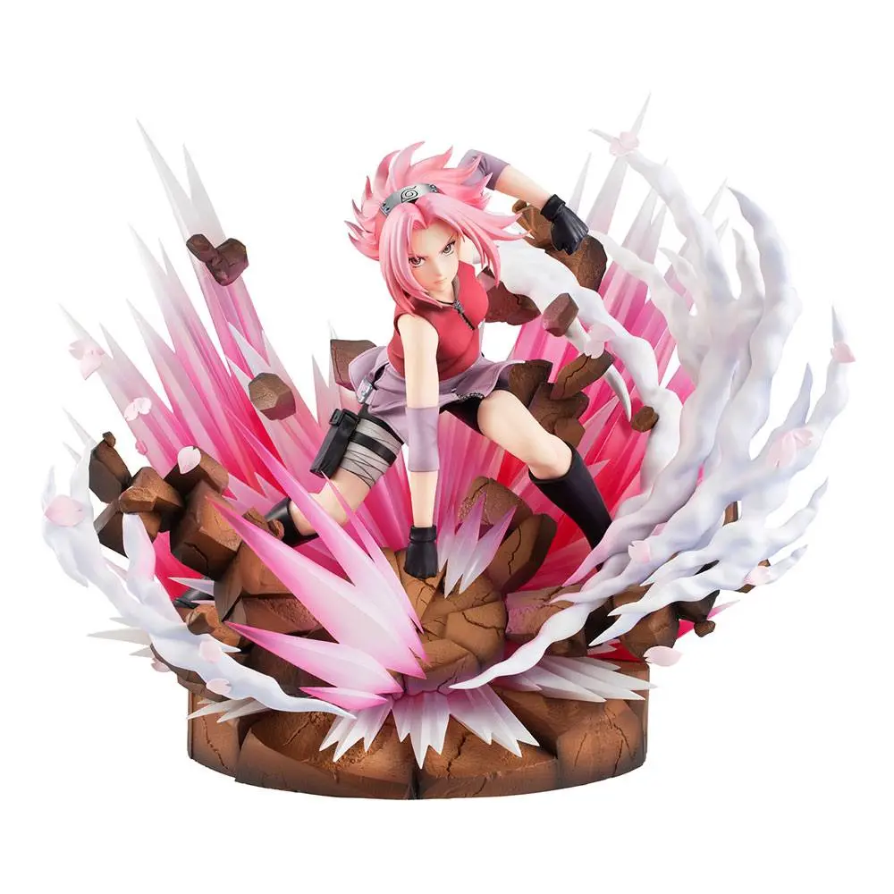 Naruto Gals PVC socha DX Haruno Sakura Verze 3 27 cm fotografii produktu