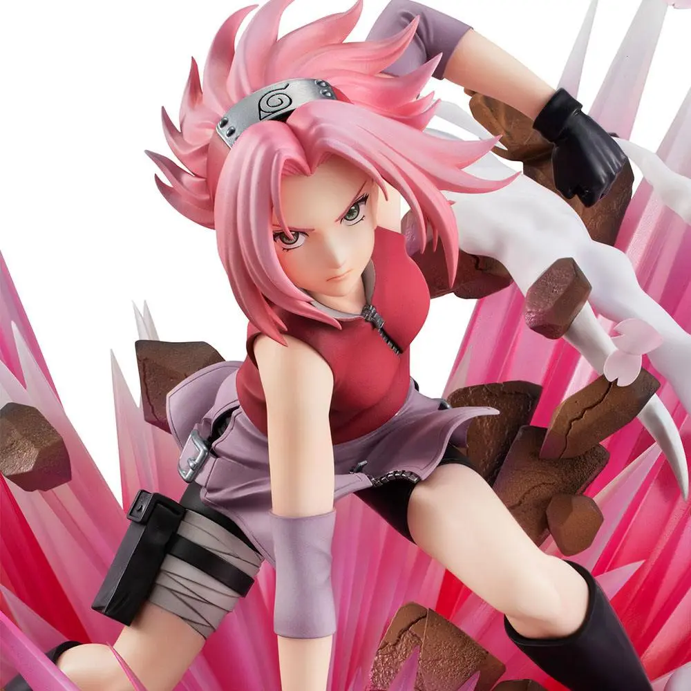 Naruto Gals PVC socha DX Haruno Sakura Verze 3 27 cm fotografii produktu