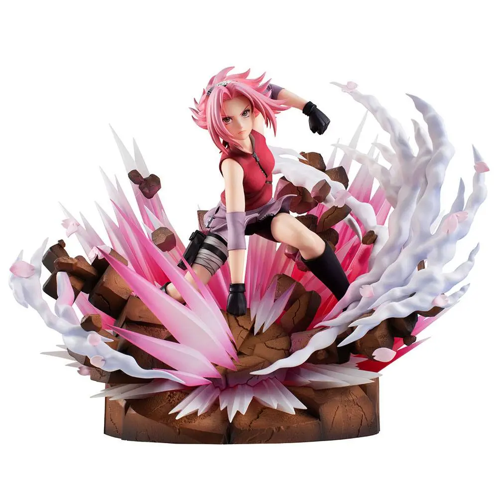 Naruto Gals PVC socha DX Haruno Sakura Verze 3 27 cm fotografii produktu