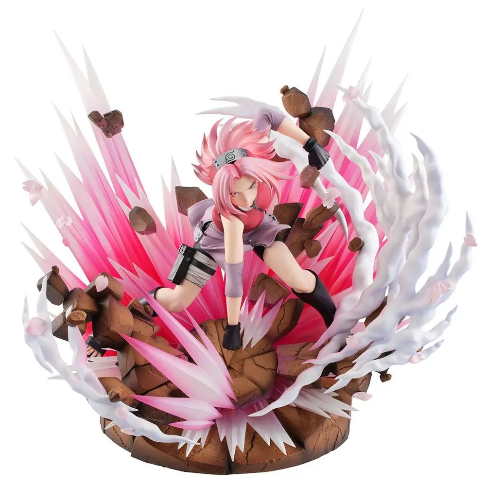 Naruto Gals PVC socha DX Haruno Sakura Verze 3 27 cm fotografii produktu