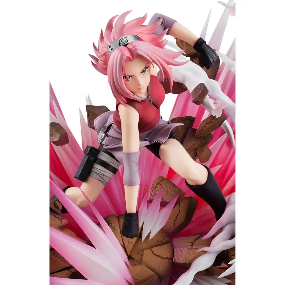 Naruto Gals PVC socha DX Haruno Sakura Verze 3 27 cm fotografii produktu