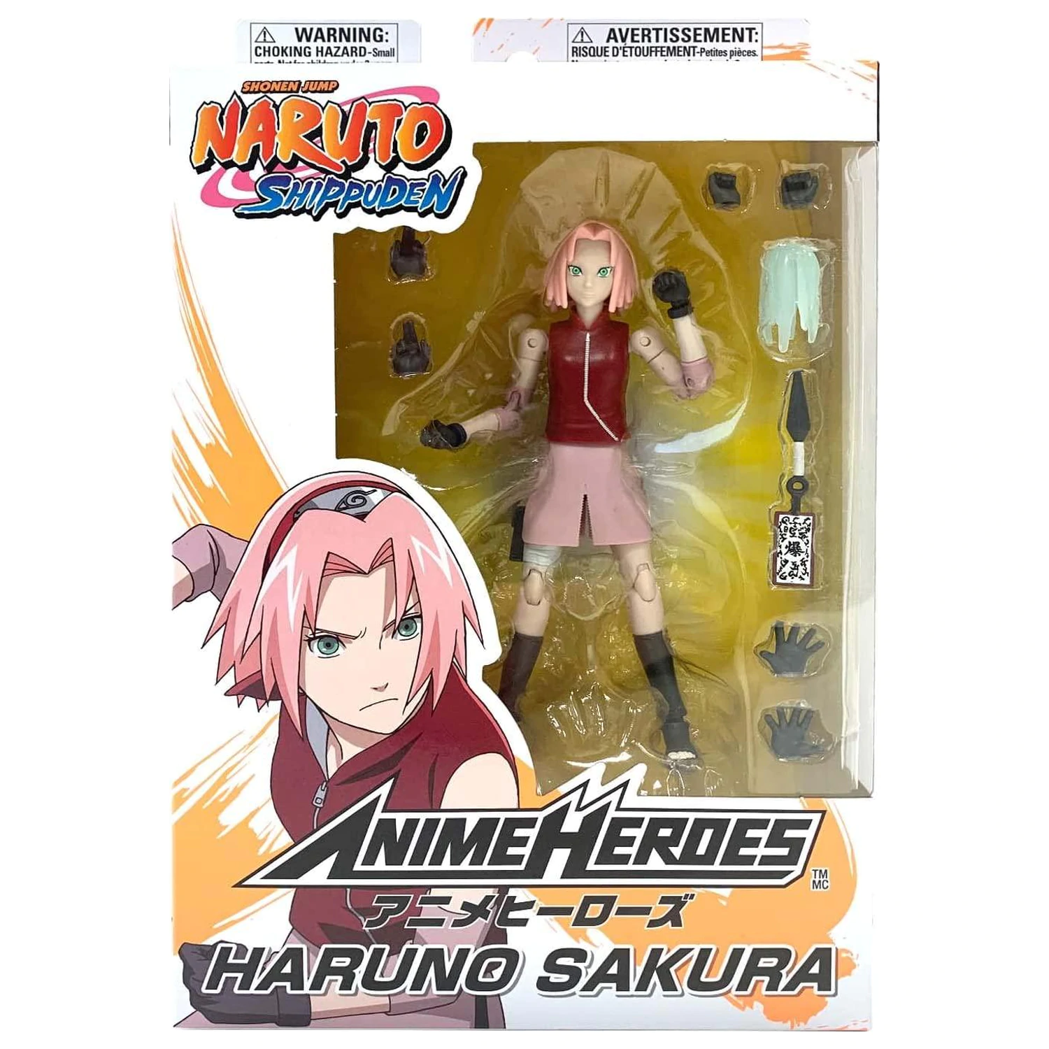 NARUTO Haruno Sakura Figurka Anime Heroes 17cm fotografii produktu
