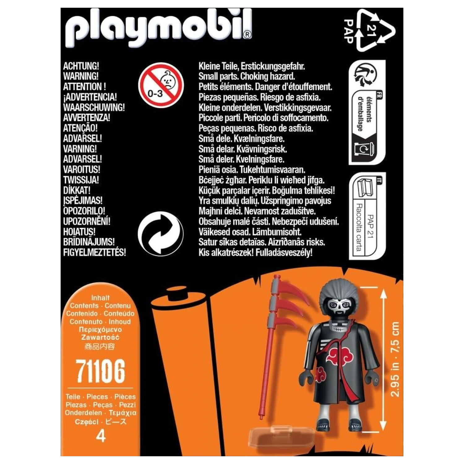 NARUTO Hidan Playmobil fotografii produktu