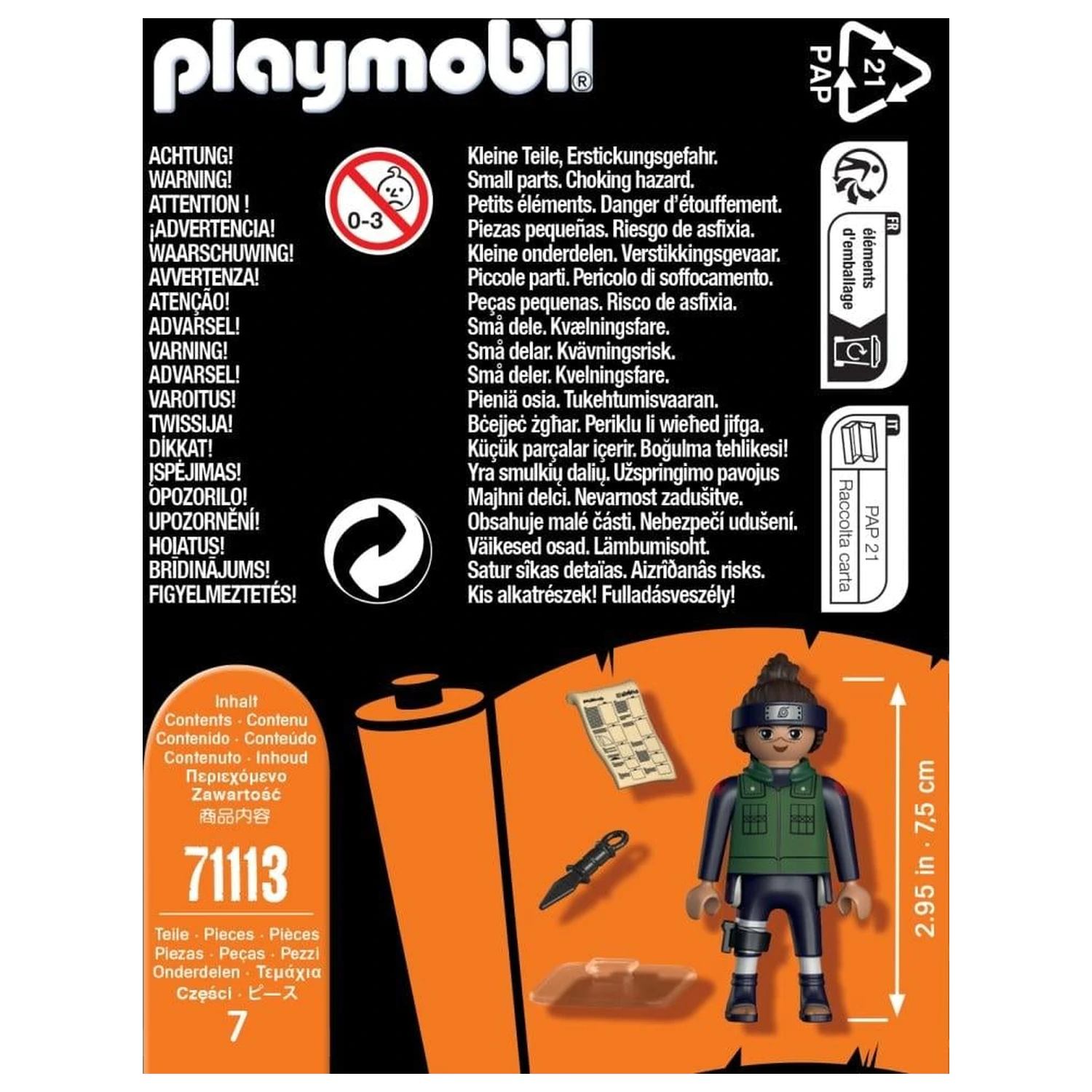 Naruto Iruka Playmobil figurka fotografii produktu