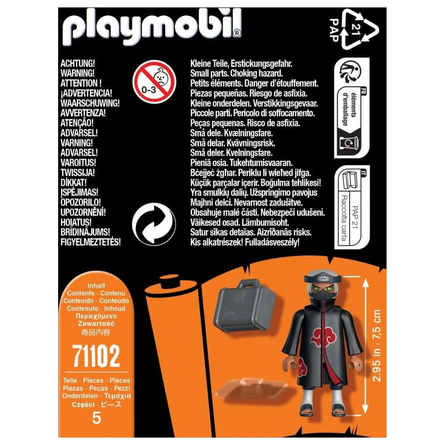 Naruto Kakuzu Playmobil figurka fotografii produktu